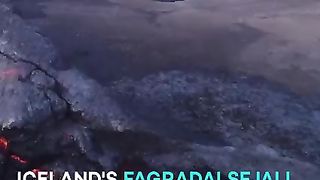 Volcanic lava