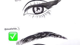 Eyeliner application