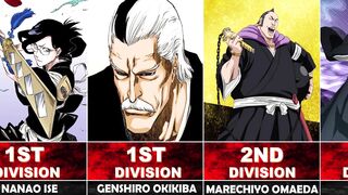 GOTEI 13 Lieutenants After TYBW Arc in Bleach