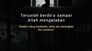 story wa ||teruslah berdoa