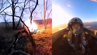 Ukrainian ground assault forces work on Russian positions with RPG and rifle fire in Donetsk Oblast