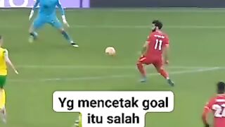 Momem salah mencetak gol brazil