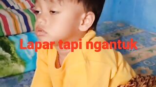 Lapar tapi ngantuk