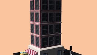 City Lowpoly blender