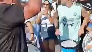 Moments of supporters during the world cup