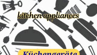 Learn English to German Kitchen ware