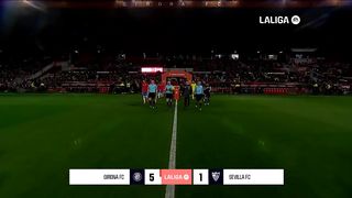 GIRONA FC 5 - 1 SEVILLA FC _ RESUMEN _ LALIGA EA SPORTS