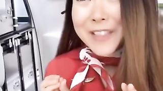 Passengers looking for the toilet on an airplane #short