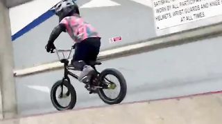 4yr old BMX riders skatepark flow incoming! ???? #enjoytheride