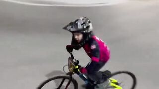 BMX racing - 4 year olds fun coaching session! #enjoytheride