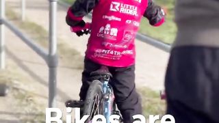 Riding bikes is dangerous!!! ????
