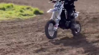 Clearing motocross jumps at 4 is no fluke ????‍???? #enjoytheride