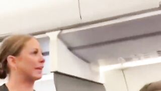 HALLUCINATING PASSENGER TRIES TO TELL ANOTHER PASSENGER HE’S NOT REAL ????