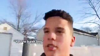 When you go easy against your sibling.. but they call you trash ????