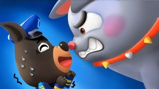 Don't Follow Unfamiliar Pets _ Safety Tips for Preschoolers _ Kids Cartoons _ Sheriff Labrador.