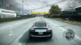 Audi R8 v10 Industrial Zone Race - Need For Speed The Run