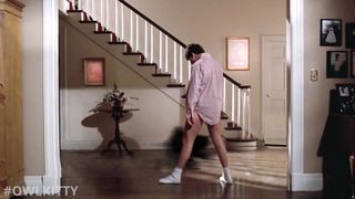 Risky Business with my cat OwlKitty parody