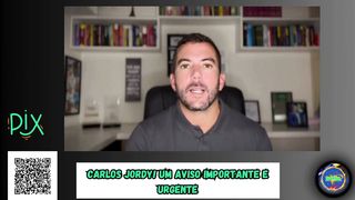 Carlos JORDY! Um aviso importante e urgente