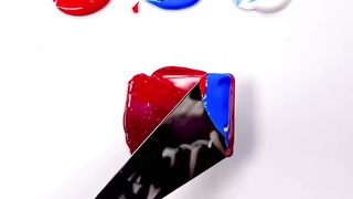 What color do mixed flags make_ #paintmixing #colormixing #asmrart