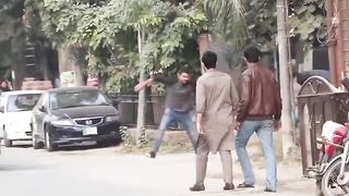 Fake Dog Bark Prank _ LahoriFied Pranks