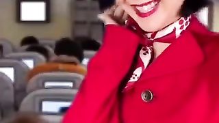 Toxic flight attendant co-workers always be like ....