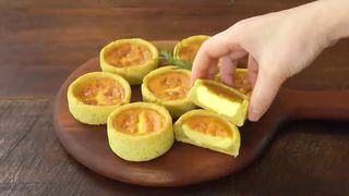 Sweet potato egg tarts