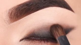 Easy eye makeup tutorial glitter eye makeup