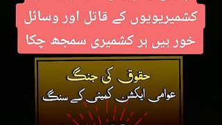 حقوق کی جنگ عوامی ایکشن کمیٹی کے سنگ