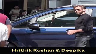 Hrithik Roshan & Deepika Snapped At Airport #hrithikroshan #deepikapadukone #short #shorts #trending #viral #bollywood #viralshorts