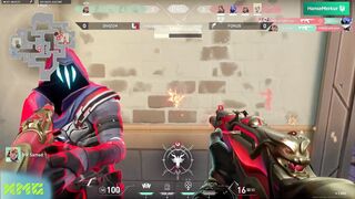 insane DIv Samed clucth and ace 1v5 in valorant leagues Dach