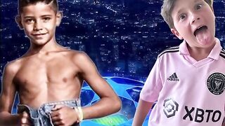 FAMILY RONALDO (2017) VS FAMILY MESSI (2024) ---- _ronaldo _messi _georginarodriguez