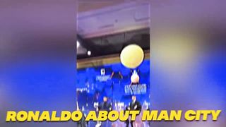 Pep Guardiola Jokes with Cristiano Ronaldo at Globe Soccer Awards --❤️
