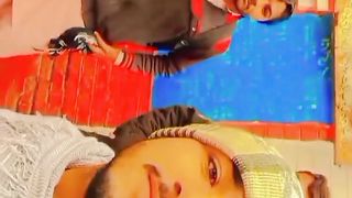 My friend enjoy