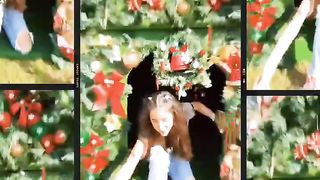 Nastya and playhouse with companions