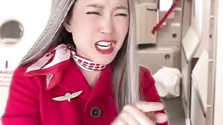 FLIGHT ATTENDANT FOLLOWS ORDERS & GETS IN TROUBLE???? @IanBoggs @steveioe  @JenningsBrower