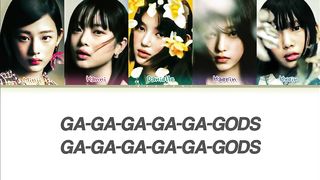 NewJeans (뉴진스) 'GODS' Lyrics (Color Coded Lyrics) | League of Legends - Worlds 2023 Anthem