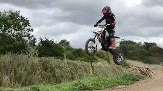 7yr old Ray rides FIRST ever production electric 65!!!!