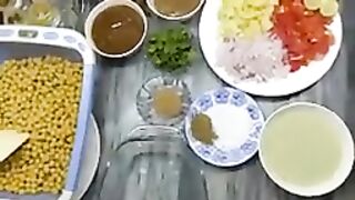 Chana Chaat Recipe, Aloo Cholay Chana Chaat Recipe ♥️♥️♥️