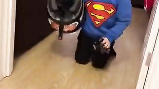 Toddler sketchy sh＊t doing easy bike tricks ????