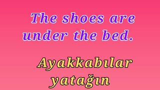 Learn English to Turkish proposition 7