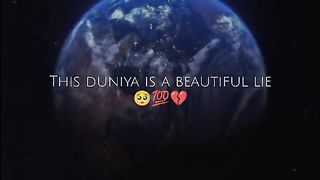 SAD REALITY OF EARTH