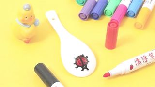 8/12 Colors Magical Water Floating Student Painting Brush Whiteboard Markers Pen
