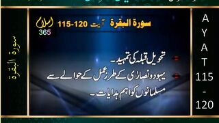 Surah Albaqrah ayat 115-120.Bayanulquran #drasrarahmed #bayanulquran