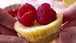 Mini lemon cheesecakesIf