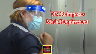 Britons asked to mask up against Omicron strain