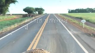 só quem sabe a tempestade que passou !