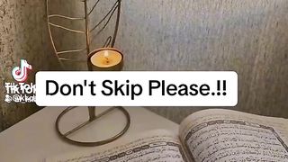 Don't skip