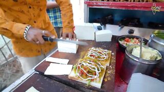 Most Famous Paneer Slice Sandwich of Indore Rs. 70/- Only l Indore Street Food