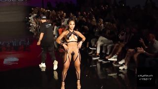 Black Tape Project Runway Show 2024   Miami Swim Week   separate models showcase part 3