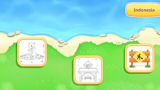 CHILDREN'S CONSTRUCTION GAMES LEARN TO ASSEMBLE AND GET TO KNOW GO KIDS LOCOMOTIVE TRAINS